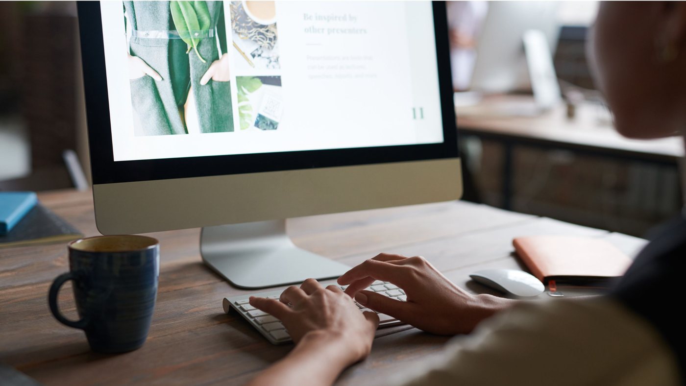 Remote worker using residential internet service for productivity at home