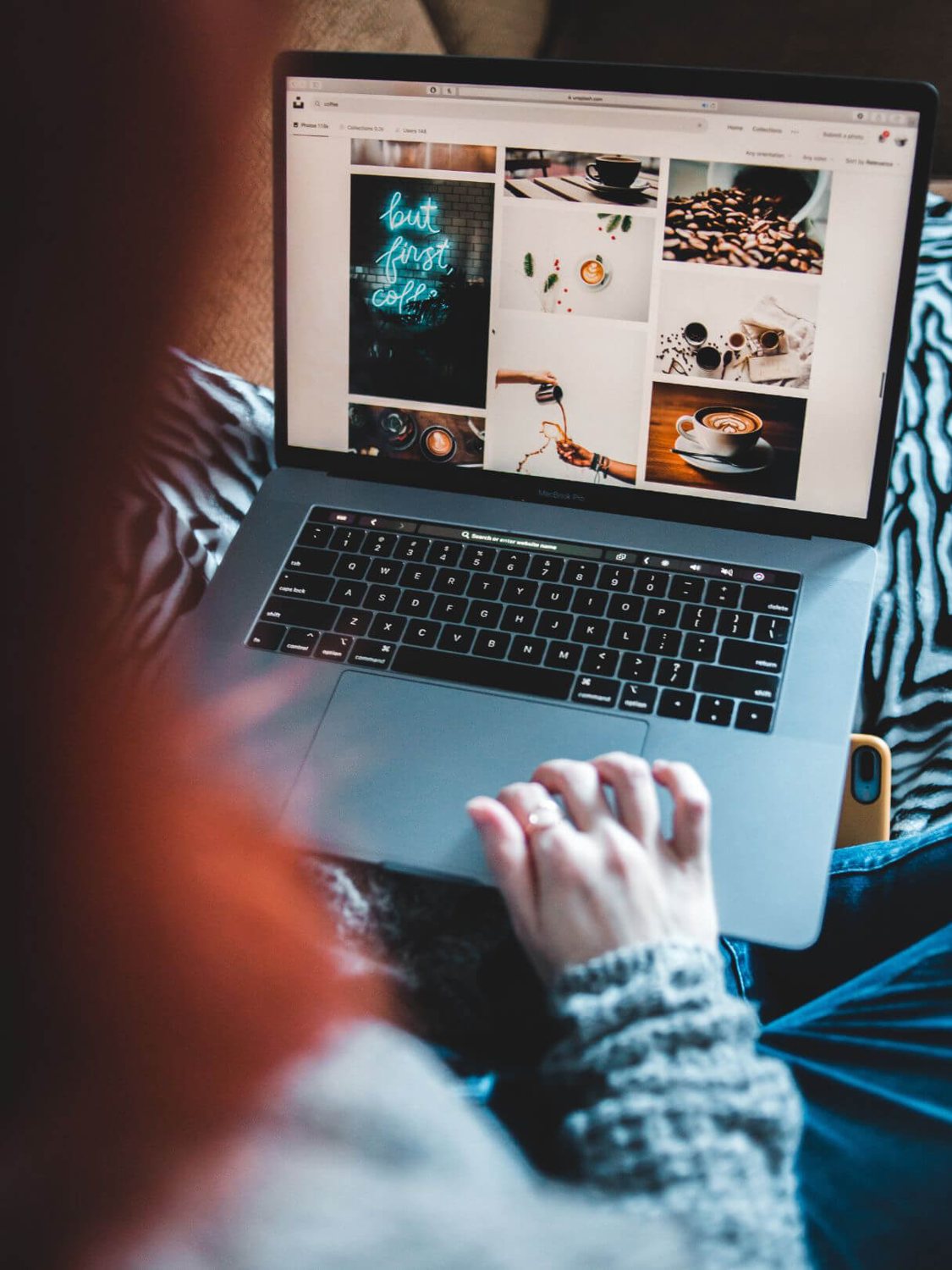 Person enjoying entertainment online with fast Arizona internet service